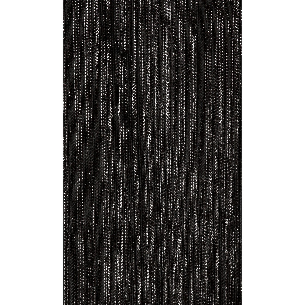 Smythe Ruched Top in Black Lame Glam Edgy Romantic Luxury Flirty French Siren 2 - Picture 11 of 12